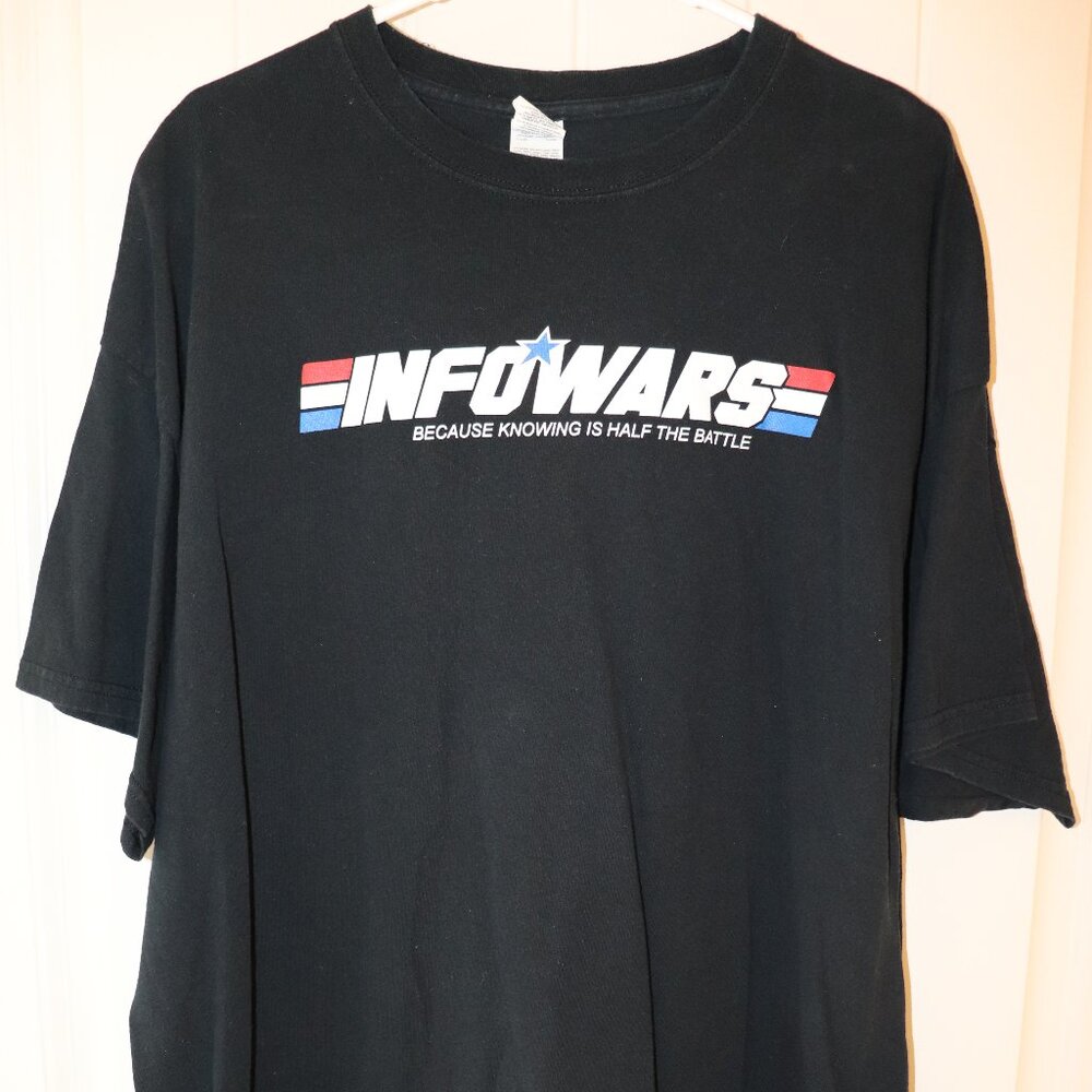 INFOWARS G.I. Joe Themed Novelty T-Shirt